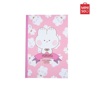 Miniso สมุดเย็บสันด้าย สมุดโน๊ตจดบันทึก A5 คอลเลคชั่น Ratora (28 Sheets)