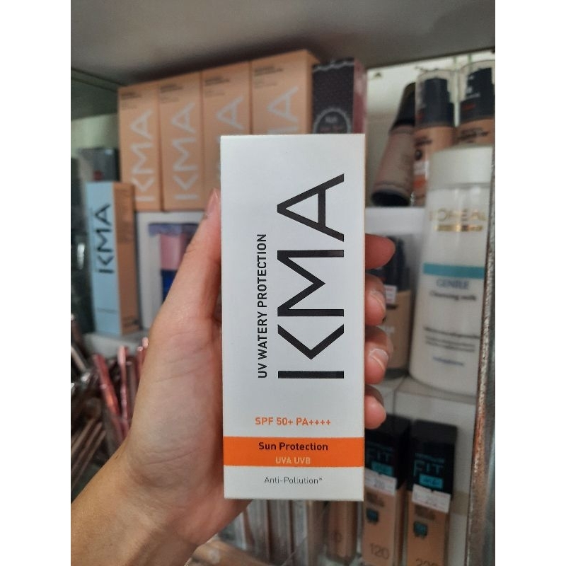 กันแดดสูตรน้ำ KMA UV WATERY PROTECTION SPF 50+ PA++++ ขนาด 25 กรัม