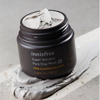 innisfree super volcanic pore clay mask 2x