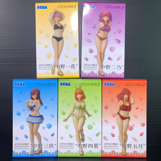 PM (Premium) Figure Nakano Sister Complete Set (The Quintessential Quintuplets) (SEGA Prize) (เจ้าสาวของผมเป็นแฝดห้า)