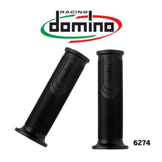 ปลอกแฮนด์ DOMINO 6274 BLACK GRIPS (ของแท้.!!)