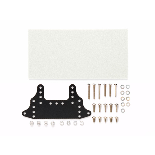 เบรค FRP (สีขาว) <Tamiya 15518 – FRP Rear Brake Stay Set (White)>