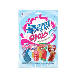 🍭 พร้อมส่งอมยิ้มเกาหลี 🍭 Lotte Lollipop Candy (15 Pieces) 165g