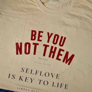 เสื้อยืดลาย Be you not Them|Sherbet.teeshop