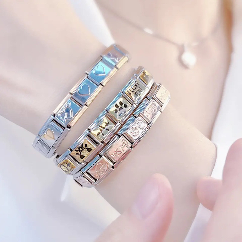 ชาร์ม Italian Charm Bracelet