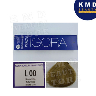 Schwarzkopf Igora Royal L-00  ครีมเปลี่ยนสีผม ชวาร์สคอฟ อีโกร่า รอแยล เบอร์ L-00