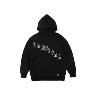 CARNIVAL CNVSS23H003BK DIAGNAL HOODIE BLACK