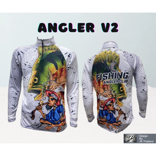 JK Thailand เสื้อตกปลา ANGLER V2 ป้องกันรังสี UV 80% แห้งเร็ว