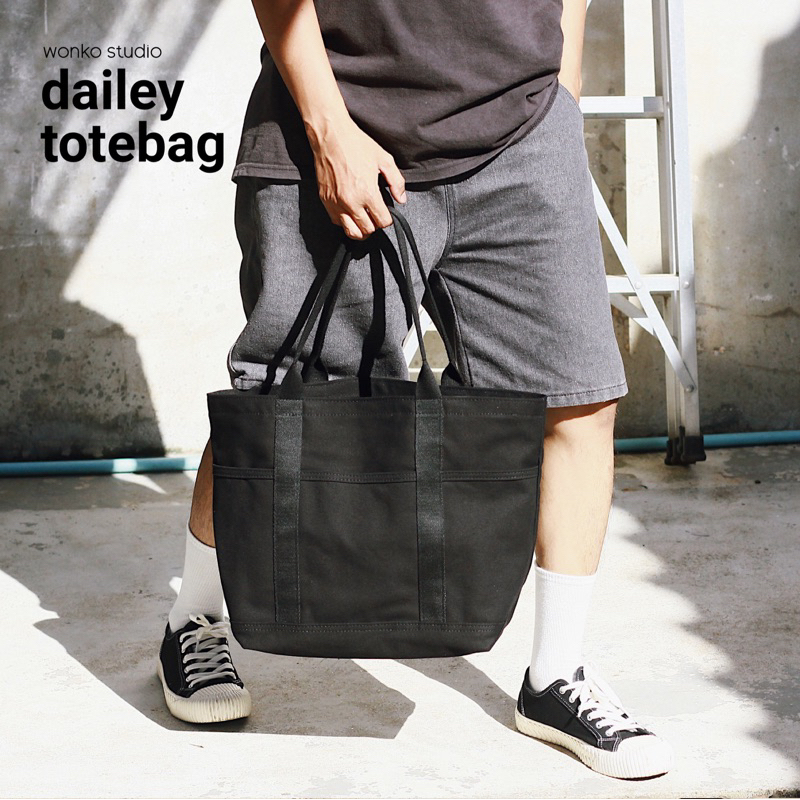 Dailey bag - กระเป๋าผ้าแคนวาส | wonko studios
