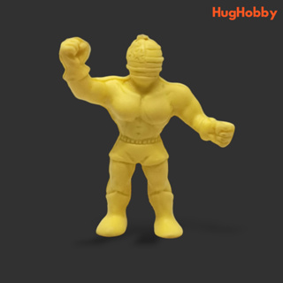 Vintage 80s Popy Amada Kinnikuman Mr. American (Yellow) Kinkeshi Eraser Figure [Used]