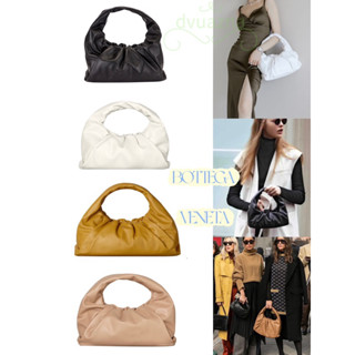 แบรนด์ใหม่ 100% ของแท้ BOTTEGA VENETA / BV CLOUD POUCH แฟชั่น Tote กระเป๋า