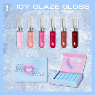 ของแท้ LA GLACE ICY GLAZE GLOSS ลากลาส ลิปกระเบื้องเคลือบ ลิปกลอส ลิปฉ่ำ ลิปลากลาส ลิปกลอสลากลาส laglace