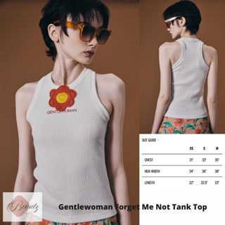 [พร้อมส่ง] เสื้อกล้าม Gentlewoman Forget Me Not Tank Top