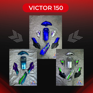 ชุดสี victor ท้ายเป็ด พร้อมฝาครอบหม้อน้ำ สีอื่นๆแจ้งในแชท