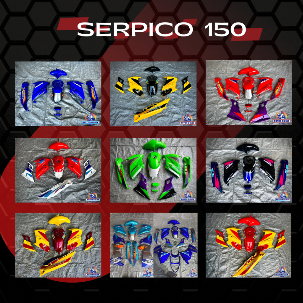 ชุดสีเซอร์ปิโก้ ชุดสีSerpico 150