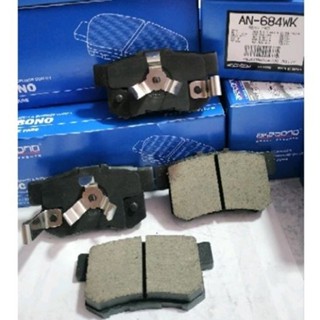 ผ้าเบรคหลัง honda accord G9 รุ่นแรก AKEBONO JAPAN 🇯🇵