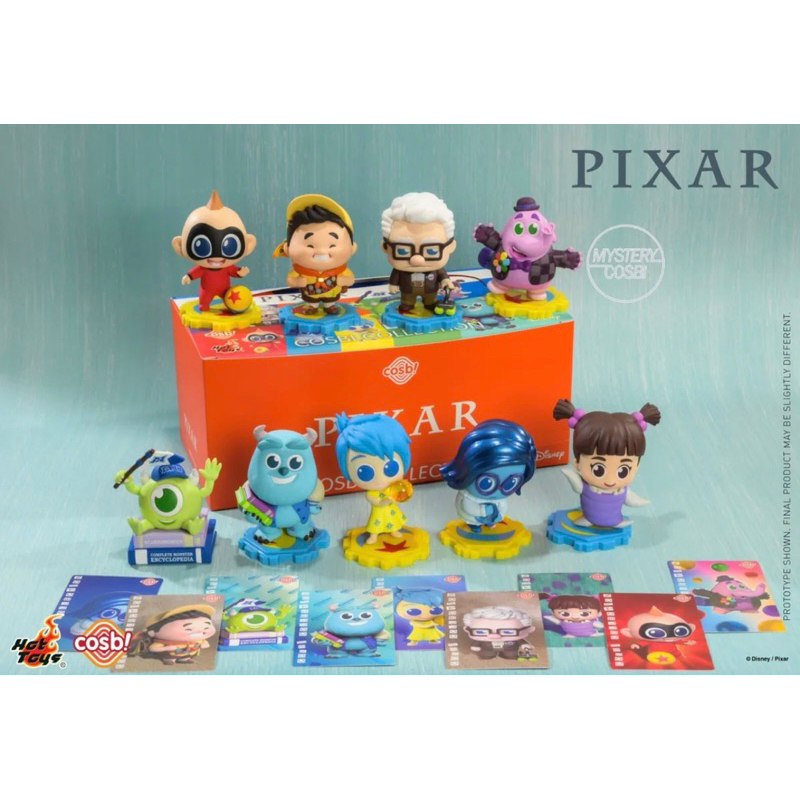 [ เลือกตัวได้ Sadness & Joy ] Hot Toys DISNEY PIXAR Series Cosbi Collection Blind Box