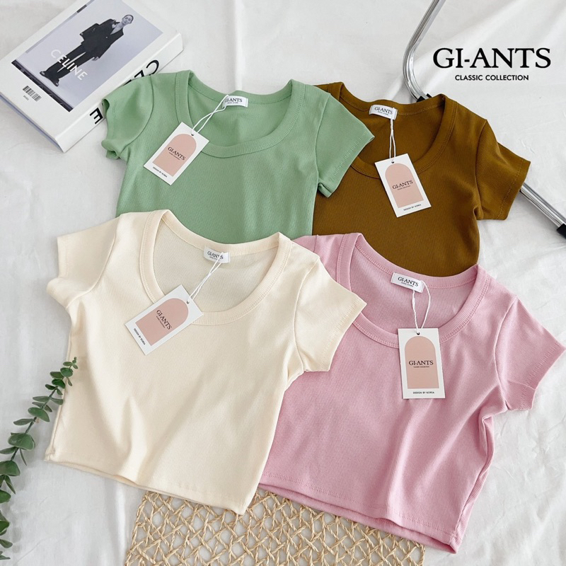 GI-ANTS มินิครอปคอกลม ***โปรดอ่านรายละเอียดสินค้าก่อนการสั่งซื้อ***