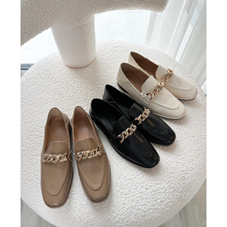 WEAR.SOUL #S417-Loafers With Chain