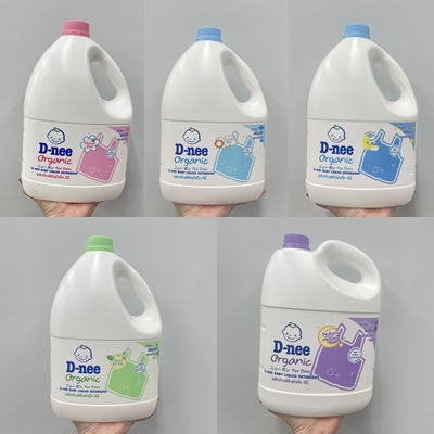 D-nee Newborn Oganic Baby Liquid Detergent ดีนี่ นิวบอร์น ออร์แกนิค ผลิตภัณฑ์ซักผ้าเด็ก2500 มล.