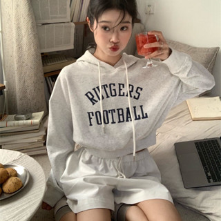 TWOHANDHII DAILY GREY HOODIE