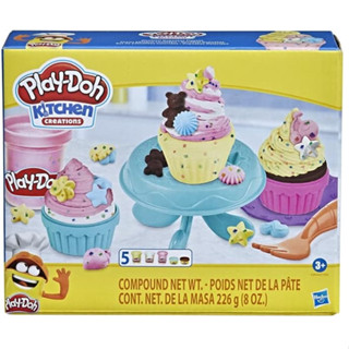 Play-Doh Kitchen Creations Confetti Cupcakes Playset สินค้าแท้ 100% พร้อมส่ง