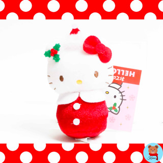 ✅mini hello kitty xmas Sanrio plush doll keychain xmas christmas ตุ๊กตาพวงกุญแจ คิตตี้