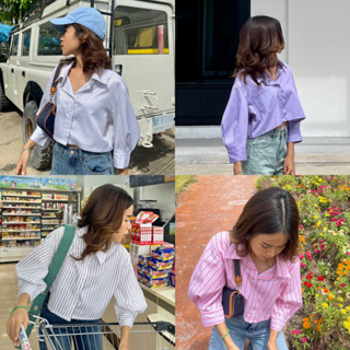 เสื้อเชิ้ต แขนพอง รุ่น Pillow shirt - Jigsawjeans