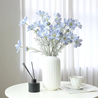 [ร้านไทย] ดอกคอสมอสปลอม สีพาสเทล สูง 60cm🌼 Cosmos Flower ดอกคอสมอส ดอกไม้ปลอม ดอกไม้ประดิษฐ์ พร็อพถ่ายรูป