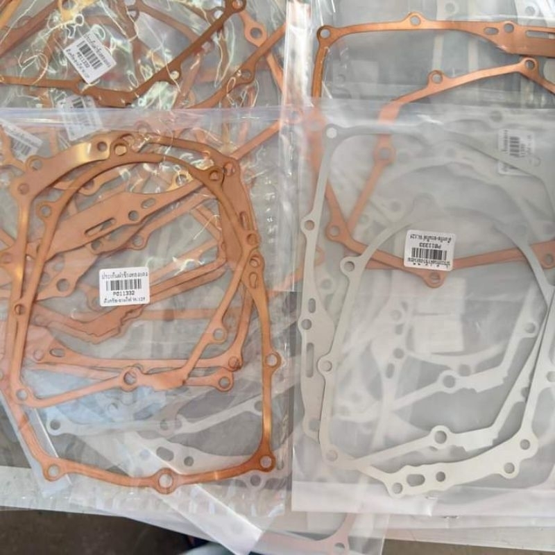 ประเก็นฝาคลัช/จานไฟ W125 ประเก็นฝาคลัช/ประเก็นจานไฟ W125,W125i-LED,W110i,Msx มีทั้ง2แบบมิเนียมและทองแดง