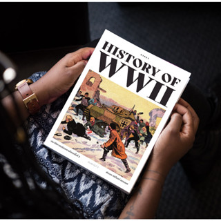 หนังสือ ประวัติศาสตร์สงครามโลกครั้งที่ 2  HISTORY OF WORLD WAR II (ปกอ่อน)