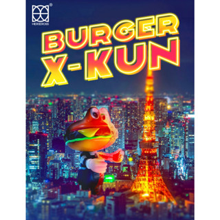 [พร้อมส่ง] HEROCROSS Happi Class Burger X-Kun ลิขสิทธิ์แท้ 🍔 ของสะสม ของเล่น Art Toy เบอร์เกอร์