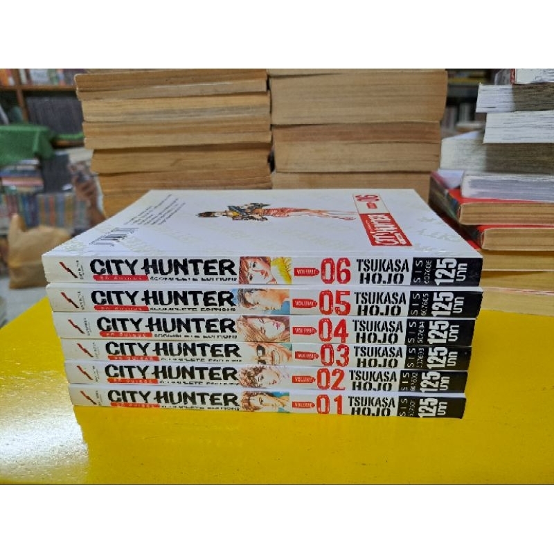 CITY HUNTER เล่ม1-6 (ขายแยกเล่ม) หนังสือมือสอง