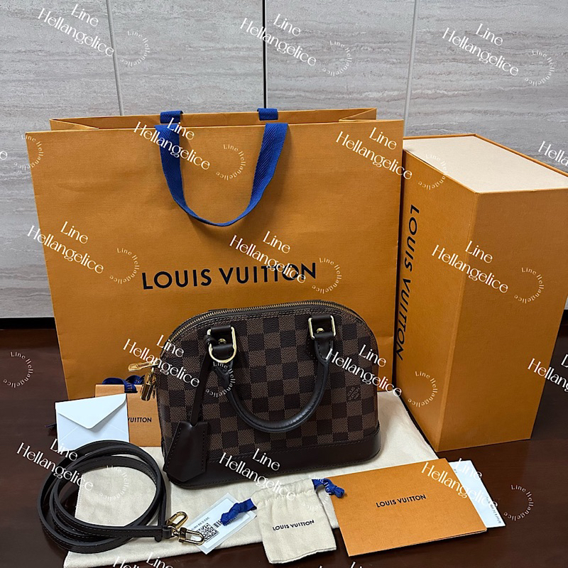 Lv alma bb Damier Ebene ปี 2020 แท้ 💯% ชอปไอคอมสยาม