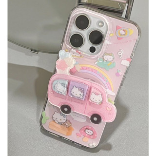 💎จัดส่งภายใน24ชม💎เคสไอโฟน สำหรับ for iPhone 11 13 14 Soft Case 12 Pro Max hello kitty ป้องกันการตก เคสโทรศัพท์