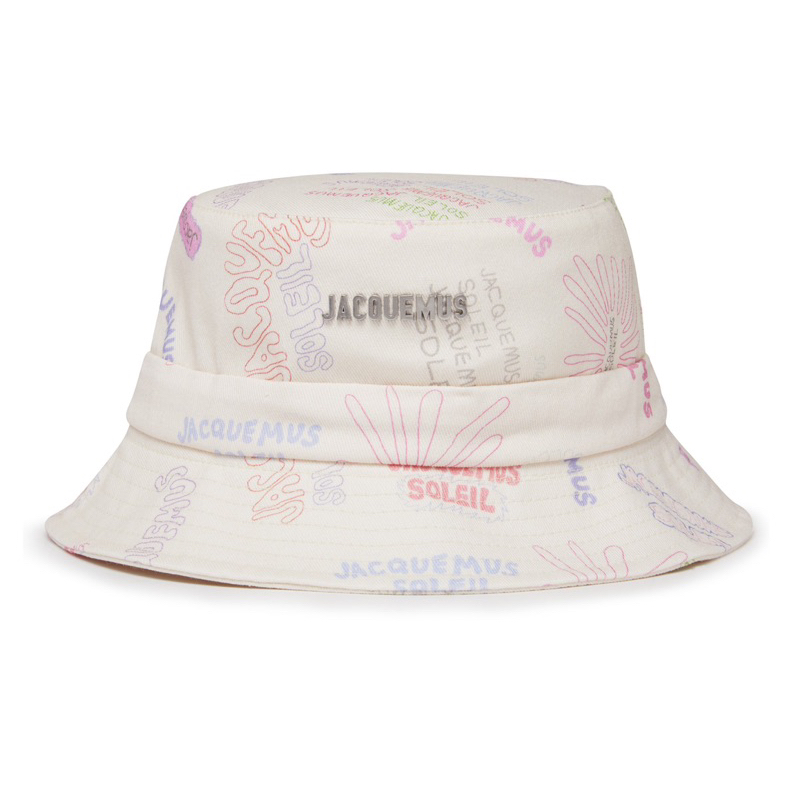 (พร้อมส่งค่ะ!) JACQUEMUS Gadjo Knotted Bucket Hat in Multi Tags size 58