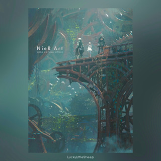 NieR Art - Koda Kazuma Works Artbook หนังสือภาษาอังกฤษ 𓍯