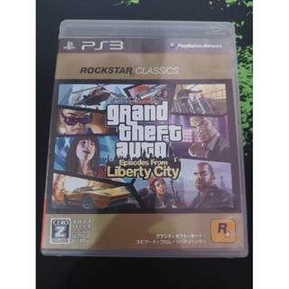 แผ่นแท้ Ps3 Grand theft Auto Episodes Liberty City มือ2 zone2