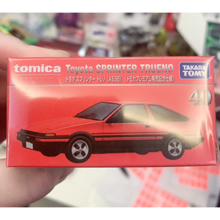 พร้อมส่ง  Tomica Premium  no.40 Toyota Sprinter Trueno AE86 (สีพิเศษ)