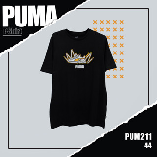 เสื้อยืดเเขนสั้น   PUMA (TSM-PUM-211) ผ้านิ่มใส่สบาย ระบายอากาศดี ใส่ได้ทั้งชายและหญิง