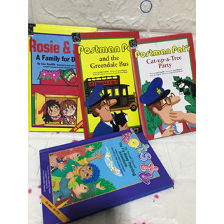 รวมปกหนังสือปกแข็งเล่มเล็ก มือสอง Hippo Postman pat   ปกแข็ง -bg3