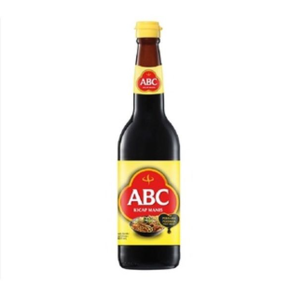 ซีอิ้วหวาน  ฉลากเหลือง SWEET SOY SAUCE  / KICAP MANIS 620 ml Yellow label Product of Indonesia HALAL