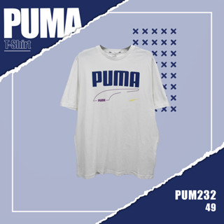 เสื้อยืดเเขนสั้น PUMA (TSM-PUM-232) ผ้านิ่มใส่สบาย ระบายอากาศดี ใส่ได้ทั้งชายและหญิง