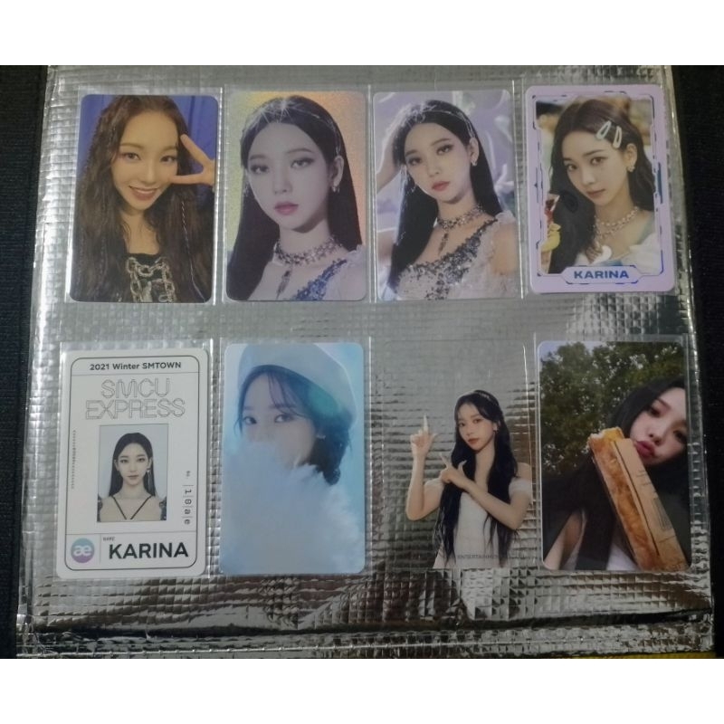 การ์ดแท้วง aespa คาริน่า Karina