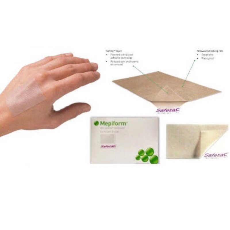 Mepiform Silicone Gel Sheet มีกันแดดในตัว (ราคาต่อ 1 แผ่น