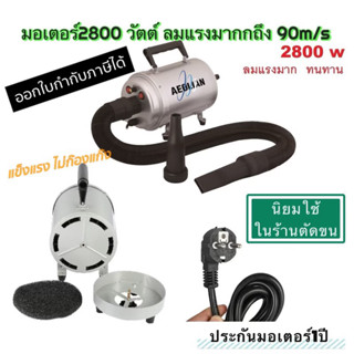 ไดร์ไล่น้ำ/เป่าร้อน Aeolian(ชื่อเดิม Monster) 2800 Watt 220volt รับประกันมอเตอร์1 ปี ลมแรงมาก