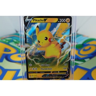 Pokemon Card "Pikachu V 086/264" ENG Fusion Strike