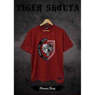 (Tiger)Cotton USA สกรีนกำมะหยี่นำเข้า งานแบรนด์ชนช๊อป