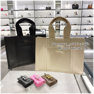 Charles&amp;keith กระเป๋าสะพายข้าง รุ่น Mini Shalia Tote Bag :  CK2-31220029 แท้จากชอป 100%