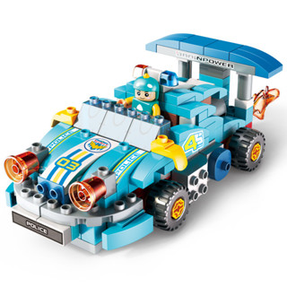 FEELO Building Blocks : Racing Car ตัวต่อรถของเล่น บล๊อกตัวต่อขนาดใหญ่